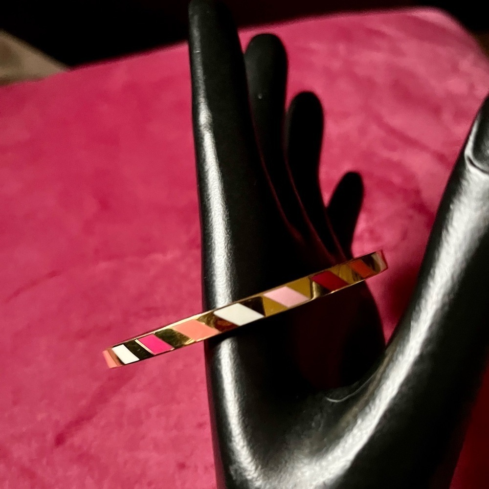 Kate Spade “Three Cheers” Bangle Bracelet - Picture 2 of 3